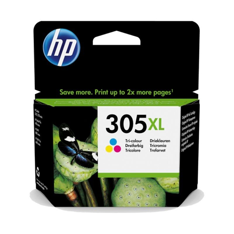 CARTUCHO ORIGINAL HP 305XL COLOR 3YM63AE ABE 200 PAGINAS